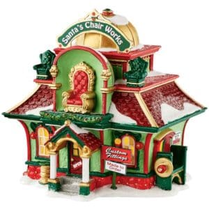 Santas Chair Works - North Pole Series by Department 56