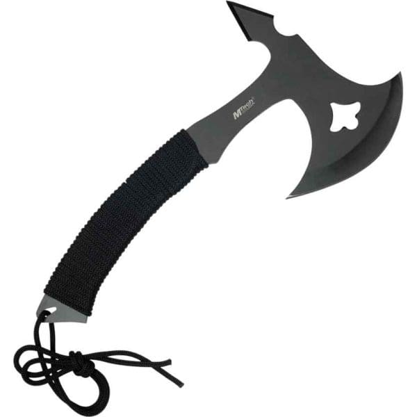 Black Steel Combat Hand-Axe