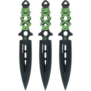 Cord Wrapped Zombie Throwing Knife Set