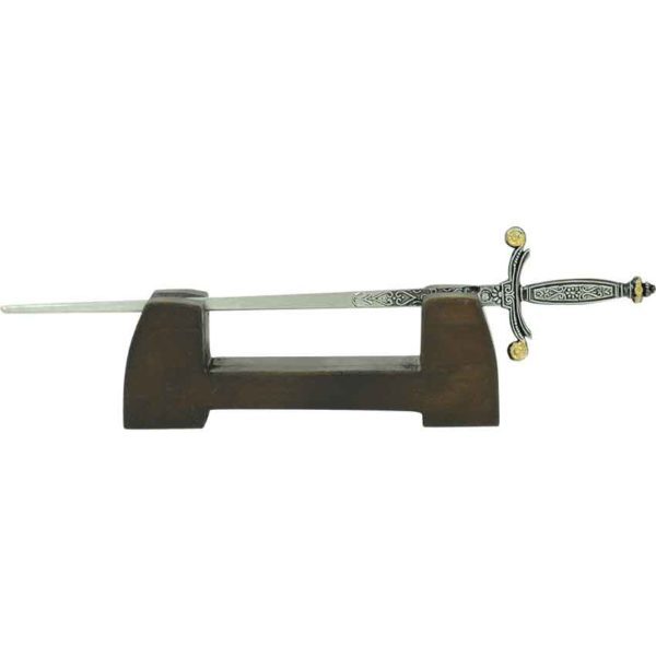 Wooden Letter Opener Display Stand