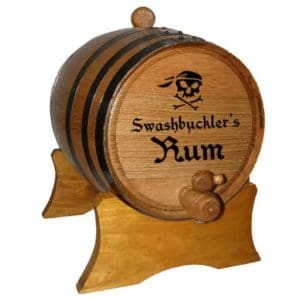 Swashbuckler's Rum 5 Liter Oak Barrel