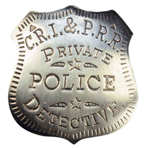 Private Detective Police Badge