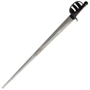 Xtreme Basket Hilt Synthetic Sparring Sword Silver Blade