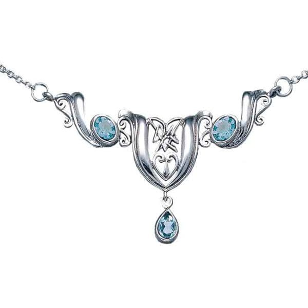 Ornate Silver Celtic Necklace