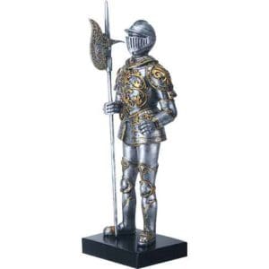 Medieval French Knight Statue