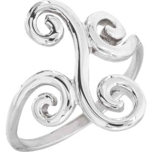 Stainless Steel Spiral Ring