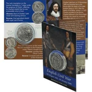 Oliver Cromwell Civil War Coin Pack