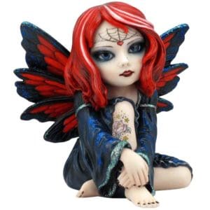 Tattooed Young Fairy Statue