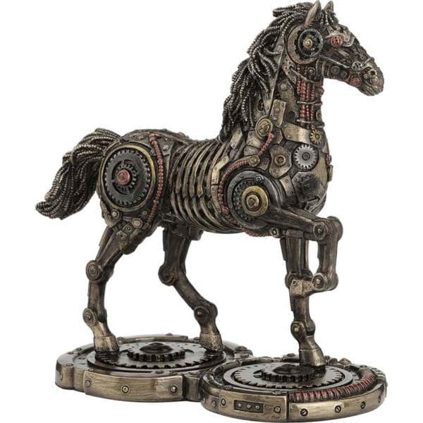 Steampunk Horse Statue