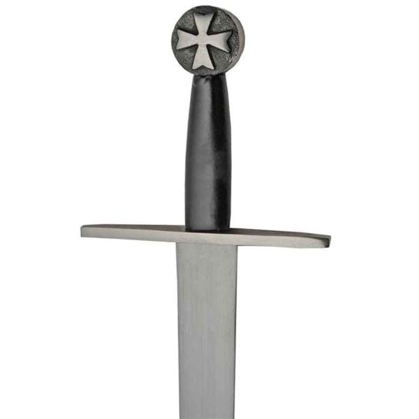 Templar Cross Sword with Scabbard Belt