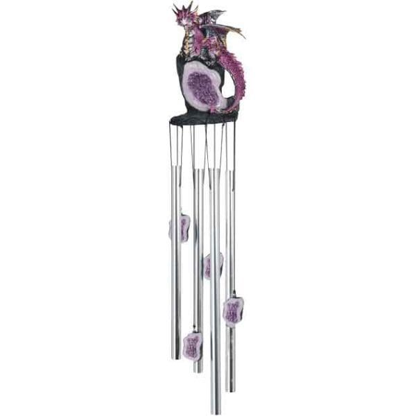 Purple Dragon Crystal Wind Chime