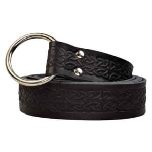 Leather Ring Belts