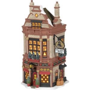 Eleven Pipers Piping Shop - Dickens Village by Department 56