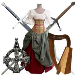 Scottish & Celtic Apparel Weapons & Home Decors