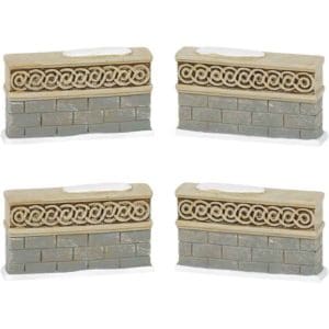 Classic Christmas Walls - Village Wall, Fences, and Streets by Department 56