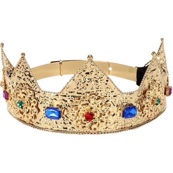 Ladys Pointed Gold Crown