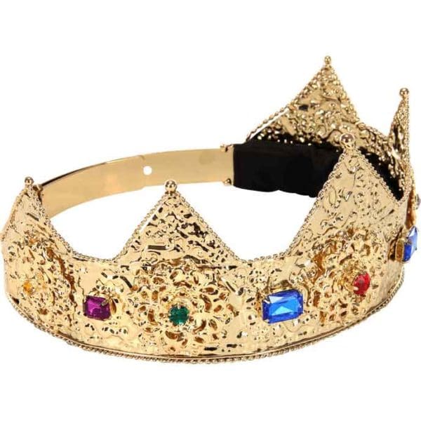 Ladys Pointed Gold Crown