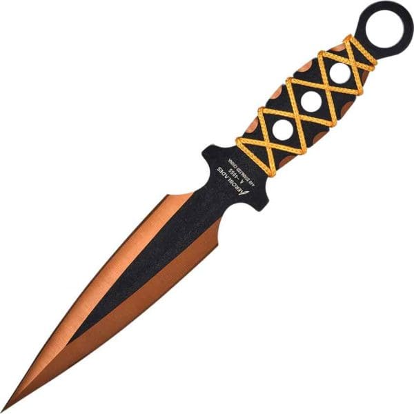 Set of 6 Cross-Wrapped Throwing Knives