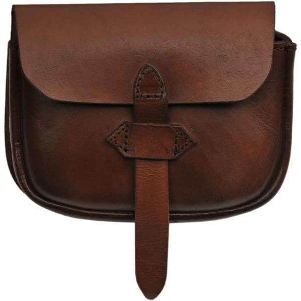 Brown Medieval Belt Bag