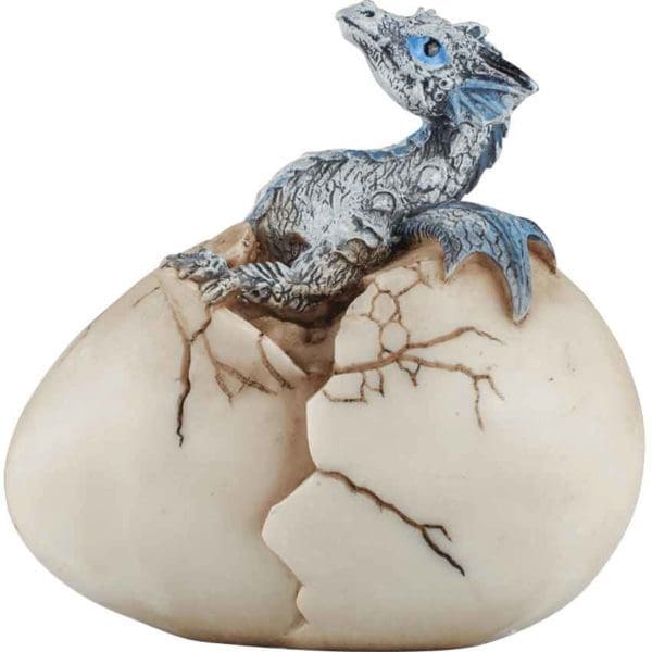 Lounging Baby Dragon Statue