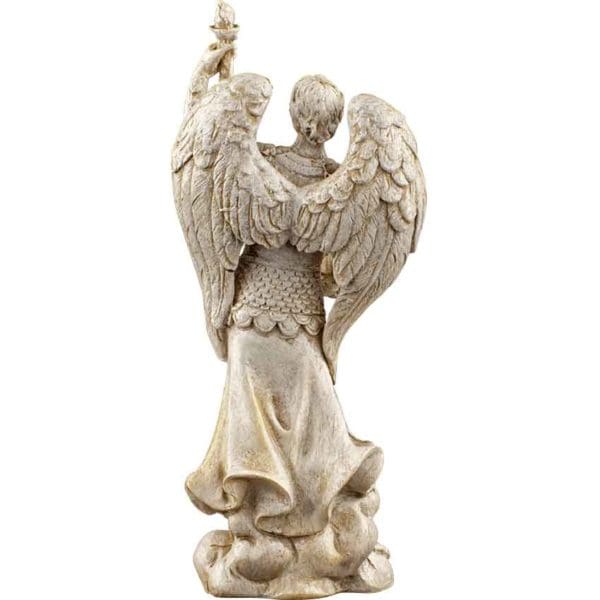 White Archangel Uriel of Poetry Statue