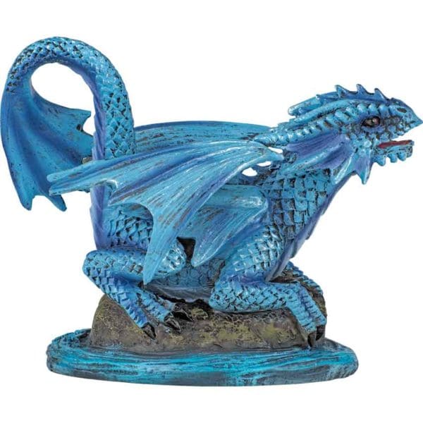 River Water Baby Dragon Statue