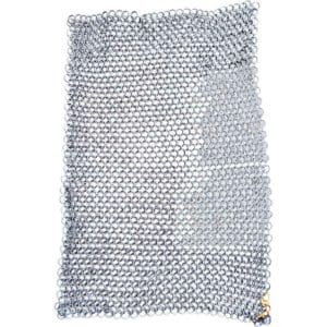 DIY Chainmail Sheet - 9mm Epic Grey - Small