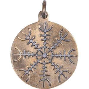 Bronze Yrsa Rune Pendant
