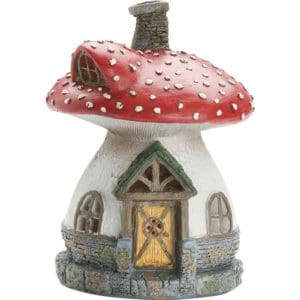 Muscaria Mushroom Fairy Garden House
