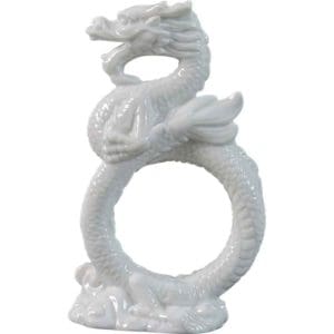 Set of 4 Chinese Dragon Napkin Rings