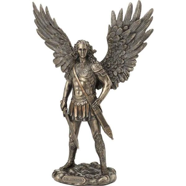 St Michael with Sword and Scabbard Statue