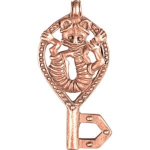 Bronze Key Pendant