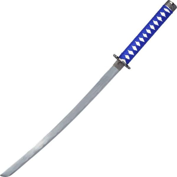 Blue Wrap Carved Dragon Sword Set
