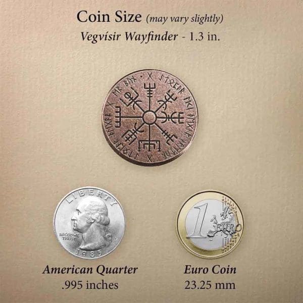 Vegvisir Wayfinder Silver Coin