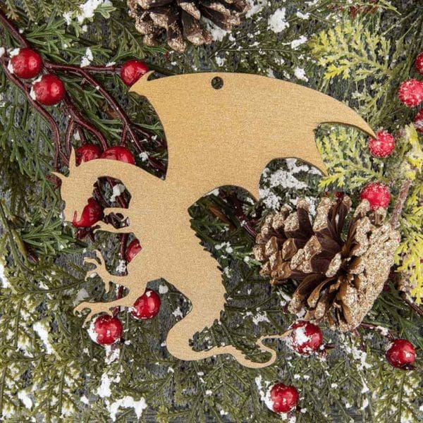 Flying Dragon Christmas Ornament