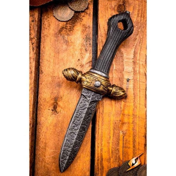 Nobles LARP Throwing Knife - Dark