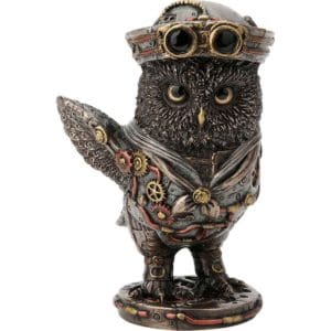 Steampunk Submariner Owl Statue