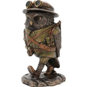 Sergeant Major Owl Statue