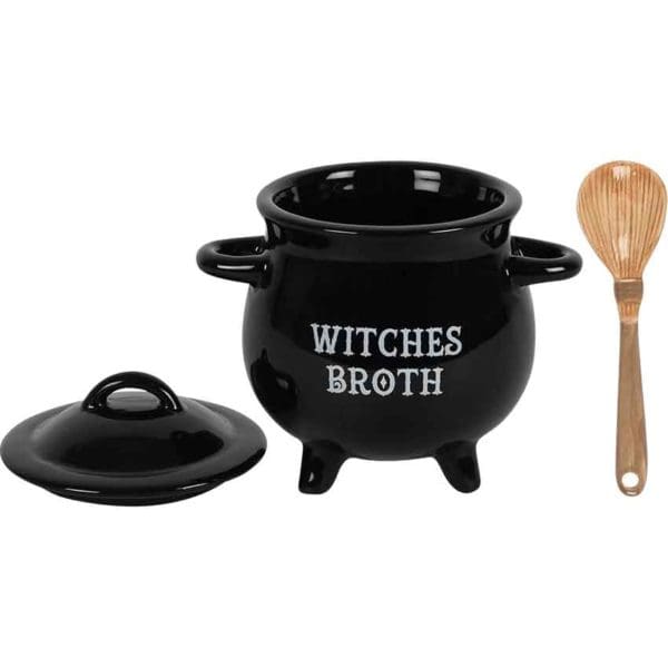 Witches Cauldron Soup Mug with Spoon