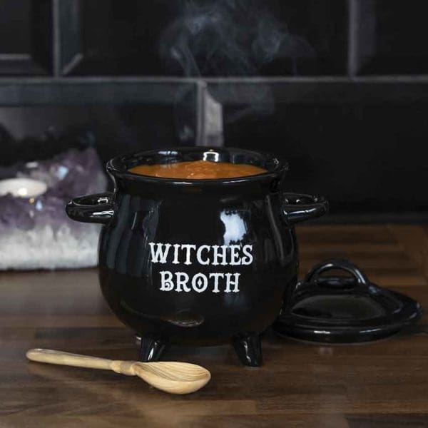 Witches Cauldron Soup Mug with Spoon