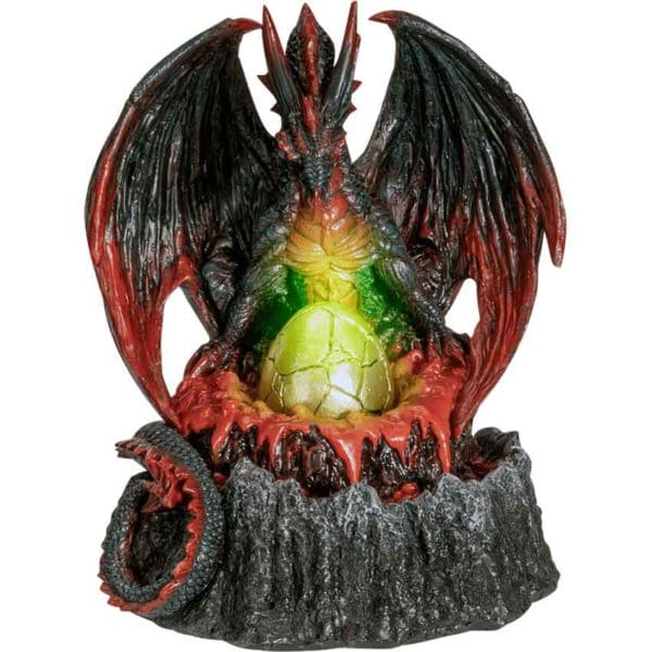 Volcano Dragon and Nest Statue