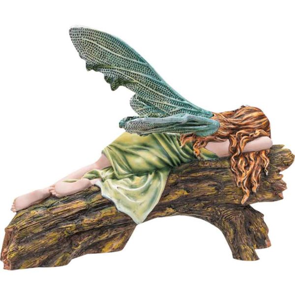Sleeping Fairy in the Forest Statue
