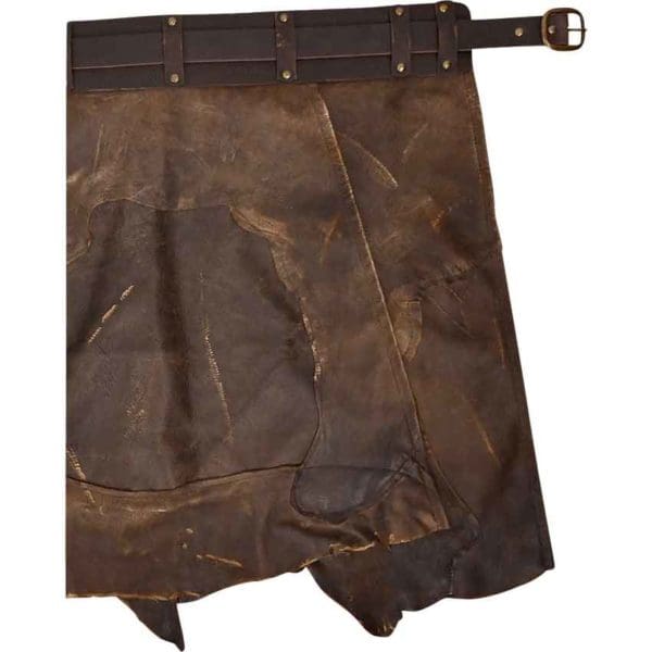 Leather Battle Skirt