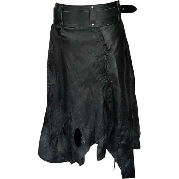 Leather Battle Skirt
