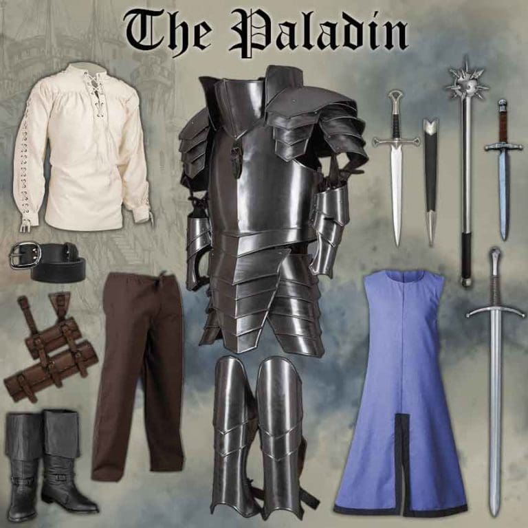 Dressing as a Dungeons and Dragons Paladin