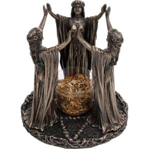 Triple Goddess Ritual Votive Holder
