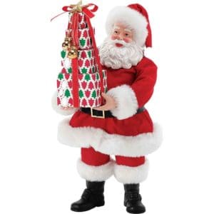 Tower of Gifts - Santa Figurine by Possible Dreams