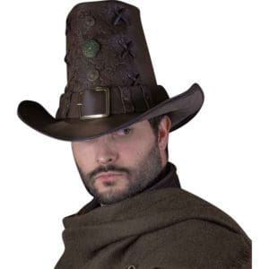 Johann Deluxe Witch Hunter Hat - Brown