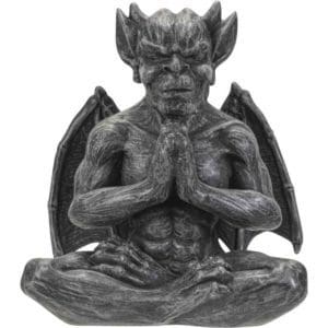 Meditating Gargoyle Statue