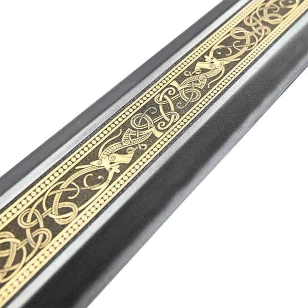 Jotunn Viking LARP Sword - Colossal Engraved